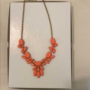 Orange bubble necklace